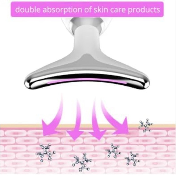 NIB Intense Pulsed LED Light At-Home Skin Care Wrinkle Reducer & Massager - Picture 5 of 9